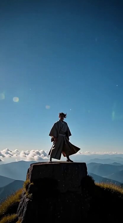 Grok Image cinematic fantasy world example